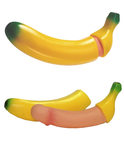 La Banane Godemiché Lance Eau