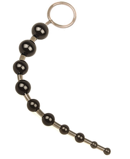 Le Chapelet Boules Anales Thai Noir
