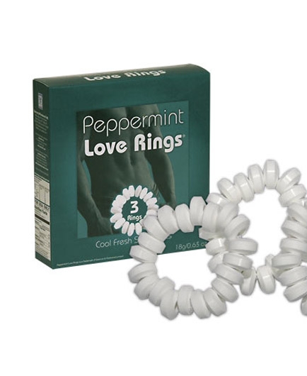 Lot de 3 Anneaux Cockring Bonbons à la Menthe