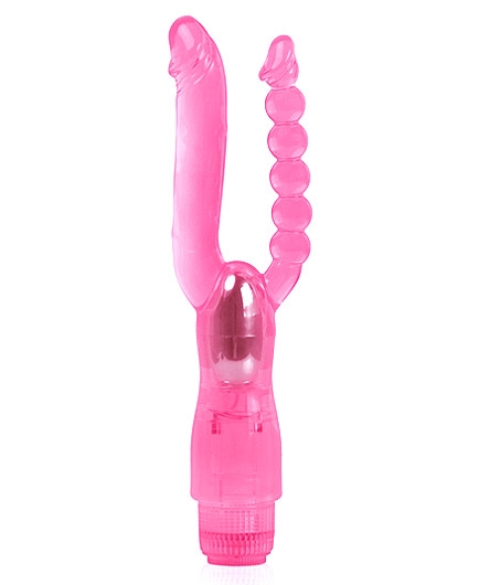 Le Sextoys Vibrant Double Pénétration Jelly Rose