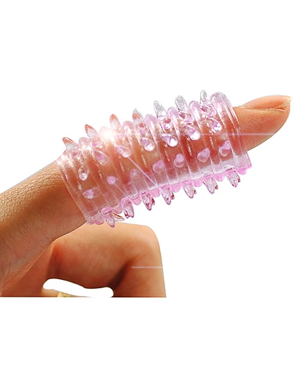 Le Manchon Gaine pour Doigt Picots Translucides