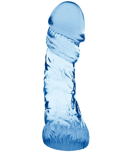 Le Gode Géant XXL Translucide Bleu 