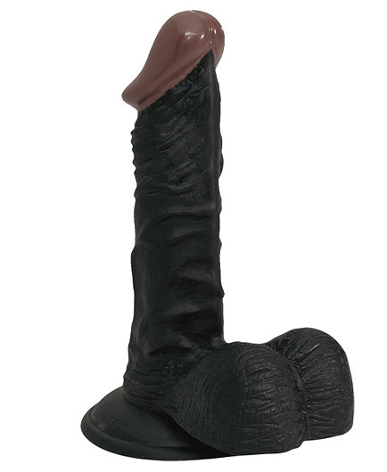 Le Gode Ventouse Réaliste Veiné Black