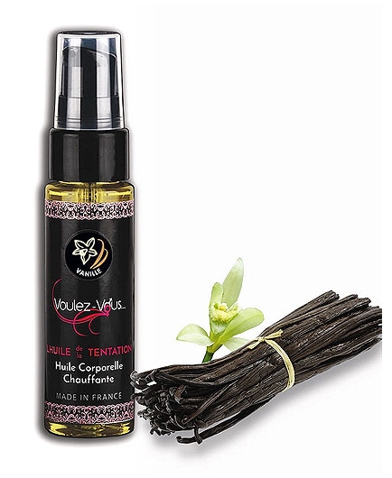 Huile Massage Chauffant Vanille 35 ml