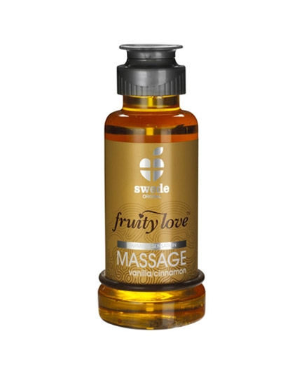 Huile de Massage Sensuelle Vanille Cannelle 50 ml