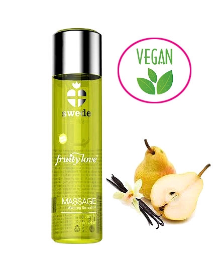 Huile Massage Sensuelle Vanille Poire 60 ml