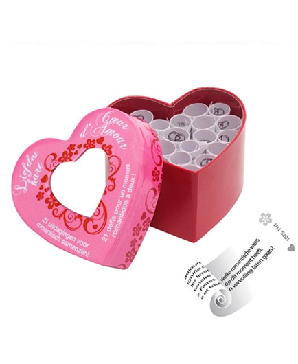 Le Jeu Coquin Petit Coeur Gages Romantiques