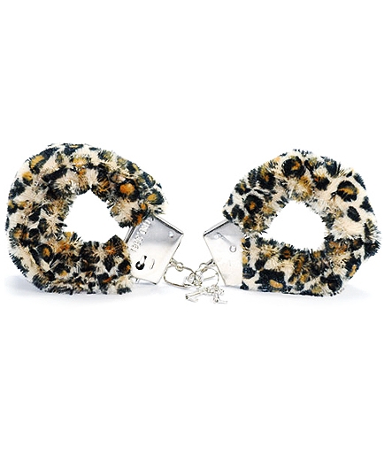 Les Menottes Fourrure Sexy Leopard