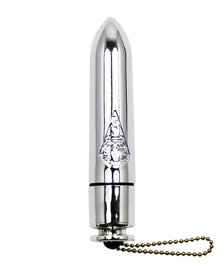 Le Mini Vibro Bullet Rocket Argenté