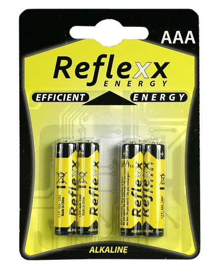 Lot 4 Piles AAA - LR03 hautes performances Alcalines