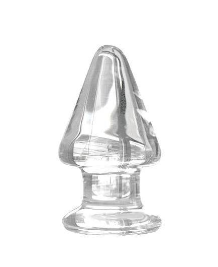 Le Plug Anal en Verre Gros Calibre