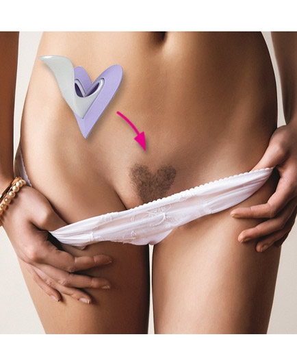 Le Pochoir Rasage Intime Forme Coeur Ladyshape