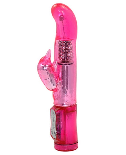 Le Vibro Rabbit Fuchsia Dauphin Point G