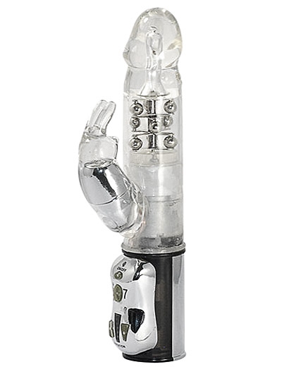 Le Rabbit Translucide Billes Acier Platinium