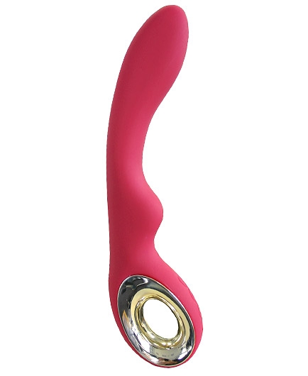 Le Vibro Design Top Luxe Fuchsia Manche Doré 
