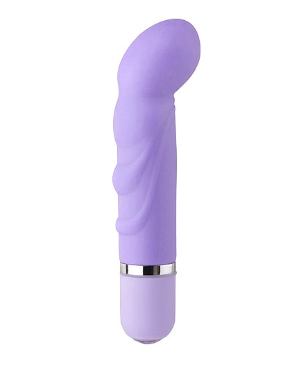 Le Vibro Point G Luxe Mauve Nervures Leds Lumineuses