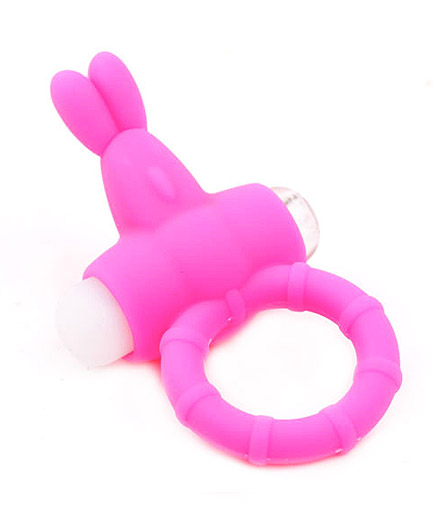 L'Anneau Vibrant Cockring Rabbit Fuchsia - photo 2