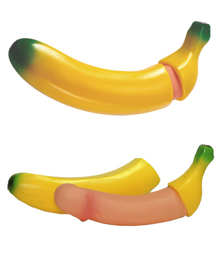 La Banane Godemiché Lance Eau - photo 1