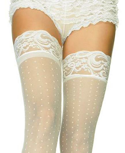 Les Bas Dentelle et Petits Pois Arabesques - photo 1