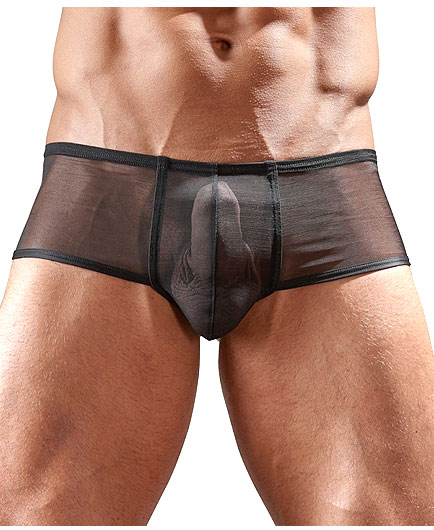 Boxer Homme Coquin Noir Transparent Effet Push Up - photo 1