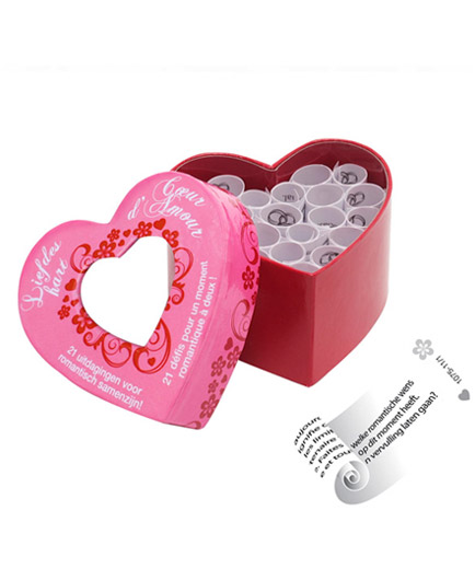 Le Jeu Coquin Petit Coeur Gages Romantiques - photo 1