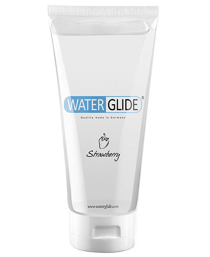 Gel Lubrifiant Parfum Fraise Waterglide Tube 200ml - photo 1