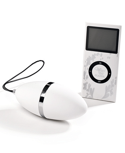 L'Oeuf Télécommandé LCD Luxe Plaisirs Secrets Blanc - photo 1