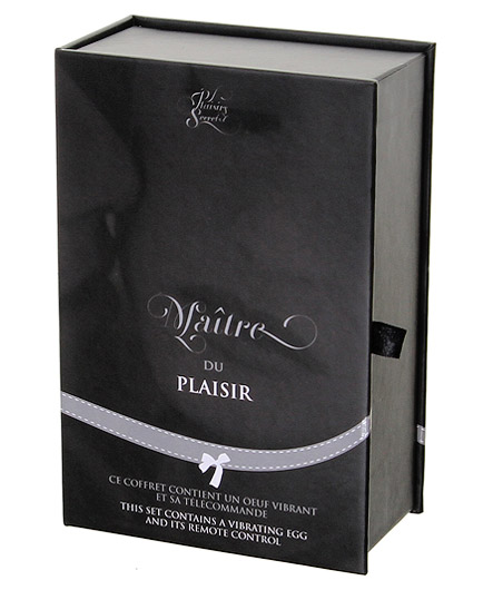 L'Oeuf Télécommandé LCD Luxe Plaisirs Secrets Blanc - photo 2