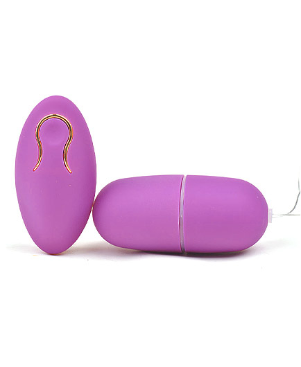 Oeuf Vibrant Télécommandé Violet et Doré - photo 2