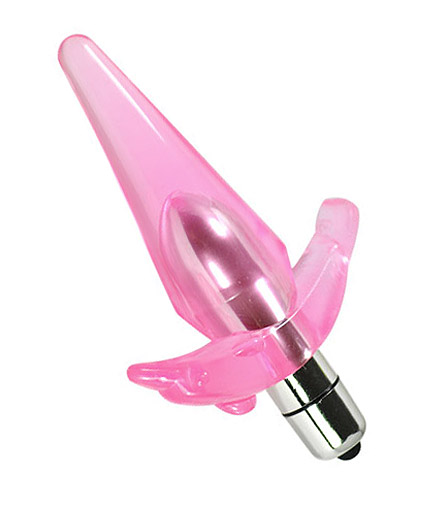 Le Plug Anal Vibrant  Rose Souple Dolphin - photo 3