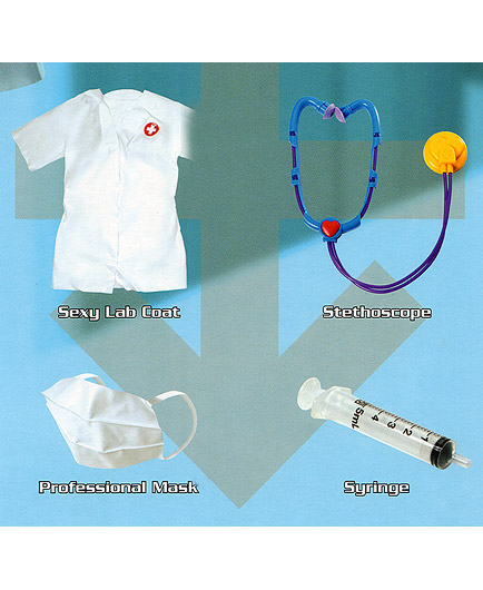 La Poupée Gonflable Vibrante Infirmière avec Accessoires - photo 5