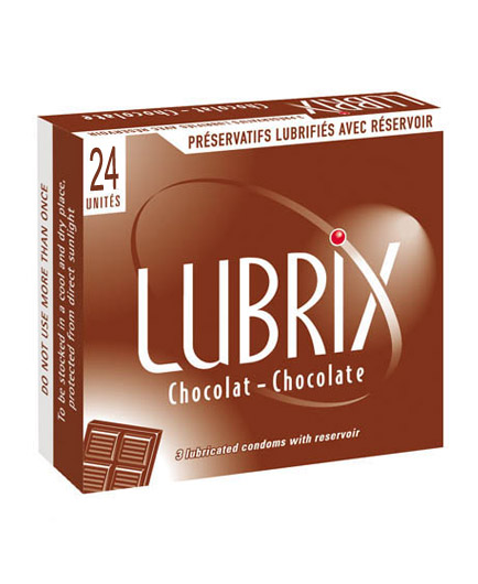 Lot de 24 Préservatifs Parfum Chocolat Lubrix - photo 1