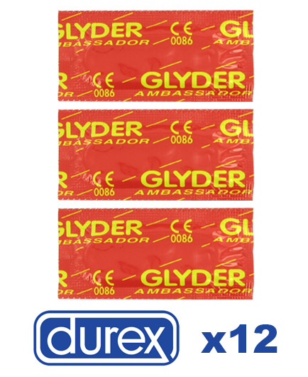 Lot de 12 Préservatifs Durex Classiques Glyder - photo 1