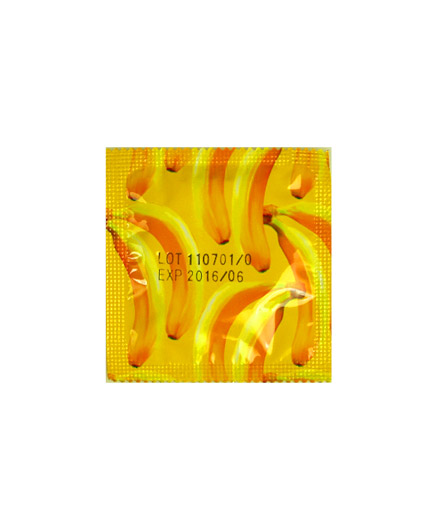 Lot de 24 Préservatifs Parfum Banane - photo 3