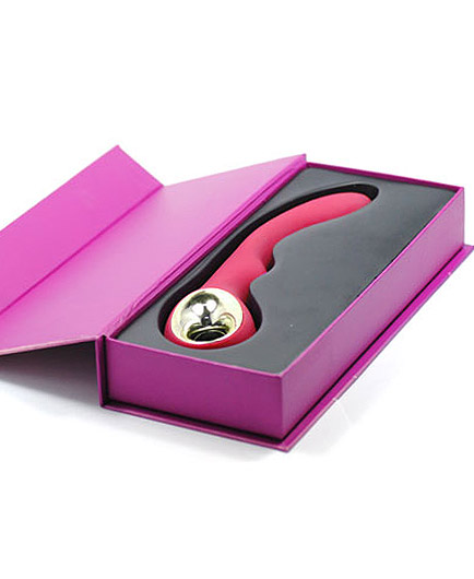 Le Vibro Design Top Luxe Fuchsia Manche Doré  - photo 5