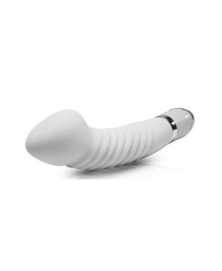 Le Vibro Point G Nervuré Design  Blanc Flexible Le Rêve - photo 2