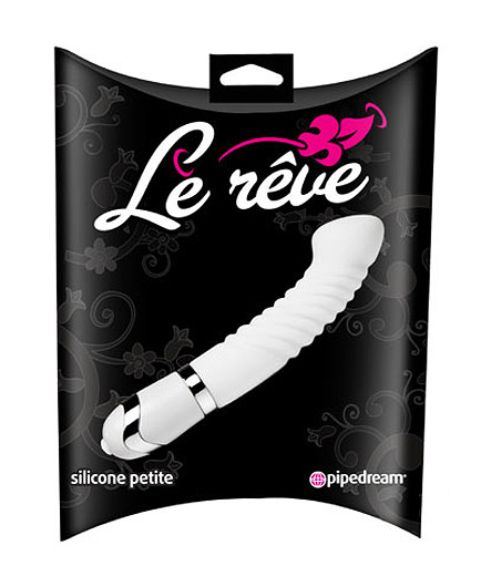 Le Vibro Point G Nervuré Design  Blanc Flexible Le Rêve - photo 3