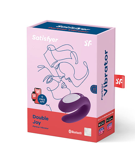 Sextoy Couple Double Joy Satisfyer Appli Connecté - photo 5