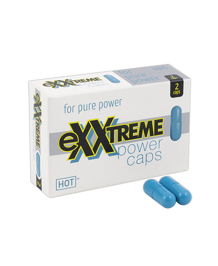 Lot de 2 Capsules Bleues Stimulant Exxtreme Power - photo 1