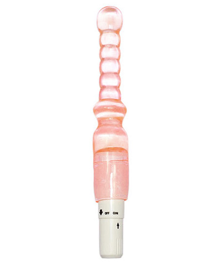 Le Vibro Perles Anales Souple Rose - photo 1