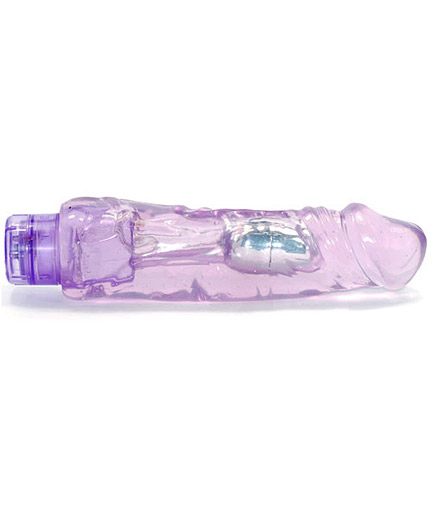 Le Vibro Géant XXL Translucide Parme - photo 4