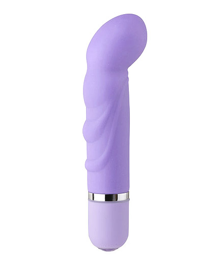Le Vibro Point G Luxe Mauve Nervures Leds Lumineuses - photo 1