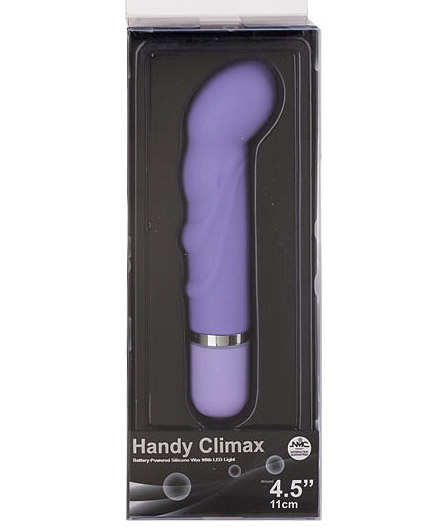 Le Vibro Point G Luxe Mauve Nervures Leds Lumineuses - photo 2