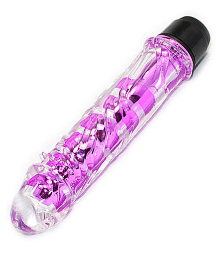 Le Vibro Design Futuriste Translucide Violet - photo 4