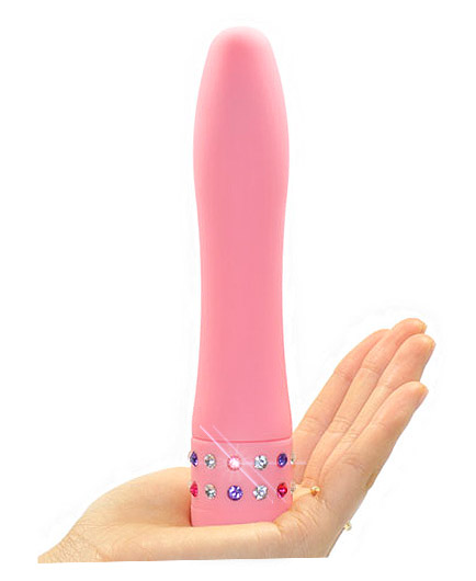 Le Vibromasseur Diamants Elegance 17 cm Rose  - photo 2